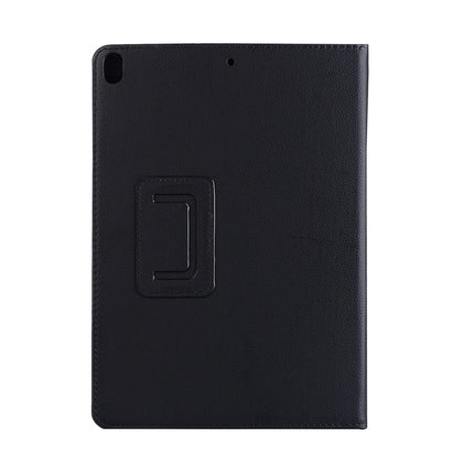 Funda de cuero con tapa horizontal de 2 pliegues y textura de lichi para iPad Pro de 10,5 pulgadas con soporte