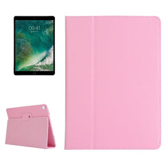 For iPad Pro 10.5 inch Litchi Texture 2-fold Horizontal Flip Leather Case with Holder