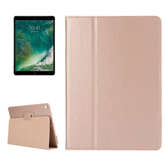 For iPad Pro 10.5 inch Litchi Texture 2-fold Horizontal Flip Leather Case with Holder