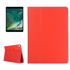 For iPad Pro 10.5 inch Litchi Texture 2-fold Horizontal Flip Leather Case with Holder