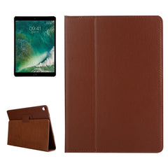 For iPad Pro 10.5 inch Litchi Texture 2-fold Horizontal Flip Leather Case with Holder