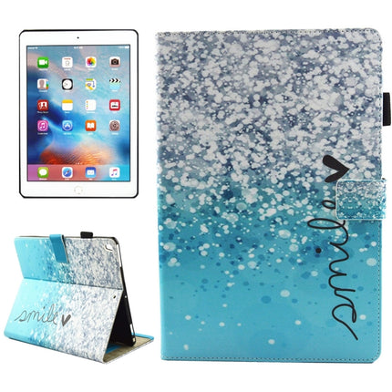 Para iPad Pro de 10,5 pulgadas, funda protectora de cuero con tapa horizontal con patrón de gotas de lluvia, soporte, ranuras para tarjetas, billetera, ranura para bolígrafo y función de suspensión/activación, para iPad Pro de 10,5 pulgadas