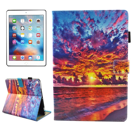 Para iPad Pro de 10,5 pulgadas, funda protectora de cuero con tapa horizontal con patrón de gotas de lluvia, soporte, ranuras para tarjetas, billetera, ranura para bolígrafo y función de suspensión/activación, para iPad Pro de 10,5 pulgadas