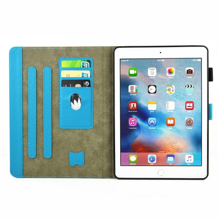 Para iPad Pro de 10,5 pulgadas, funda protectora de cuero con tapa horizontal con patrón de gotas de lluvia, soporte, ranuras para tarjetas, billetera, ranura para bolígrafo y función de suspensión/activación, para iPad Pro de 10,5 pulgadas