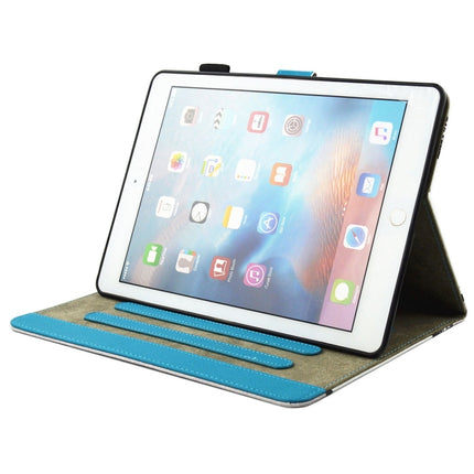 Para iPad Pro de 10,5 pulgadas, funda protectora de cuero con tapa horizontal con patrón de gotas de lluvia, soporte, ranuras para tarjetas, billetera, ranura para bolígrafo y función de suspensión/activación, para iPad Pro de 10,5 pulgadas
