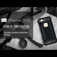 Tough Armor TPU + PC Combination Case for iPhone SE & 5 & 5s, For 5 & iPhone 5S & iPhone SE