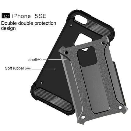 Tough Armor TPU + PC Combination Case for iPhone SE & 5 & 5s, For 5 & iPhone 5S & iPhone SE