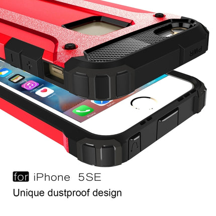Tough Armor TPU + PC Combination Case for iPhone SE & 5 & 5s, For 5 & iPhone 5S & iPhone SE