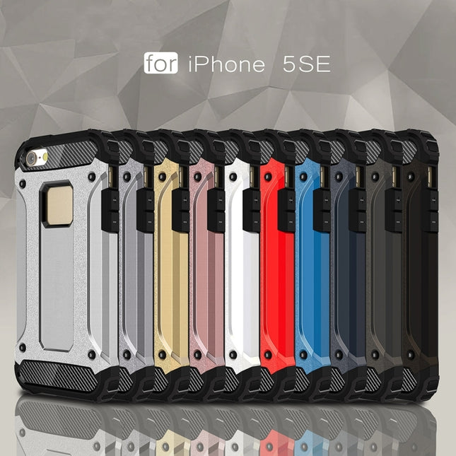 Robuste Armor TPU + PC Kombinationshülle für iPhone SE &amp; 5 &amp; 5s, für 5 &amp; iPhone 5S &amp; iPhone SE