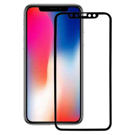 For iPhone X 0.26mm 9H Surface Hardness 3D Explosion-proof Full Screen Carbon Fiber Soft Edges Tempered Glass Screen Film, iPhone X(Carbon Fiber), For X(Carbon Fiber)
