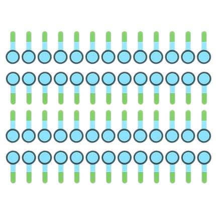 100 PCS Front Camera (Small) Sponge Foam Slice Pads for iPhone X, For iPhone X (Small)