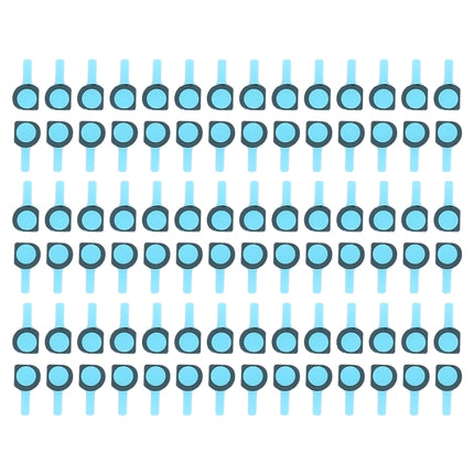 100 PCS Front Camera (Large) Sponge Foam Slice Pads for iPhone X, For iPhone X (Large)