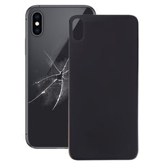 Easy Replacement Big Camera Hole Glass Back Battery Cover with Adhesive for iPhone X, For iPhone X (No Disassemble), For iPhone X (Not Disassemble)