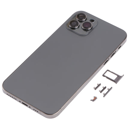 Back Housing Cover with Appearance Imitation of iP13 Pro for iPhone X, for iPhone X(Black)