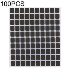 100 PCS Display Screen Black Stickers for iPhone X, For iPhone X(100 PCS)