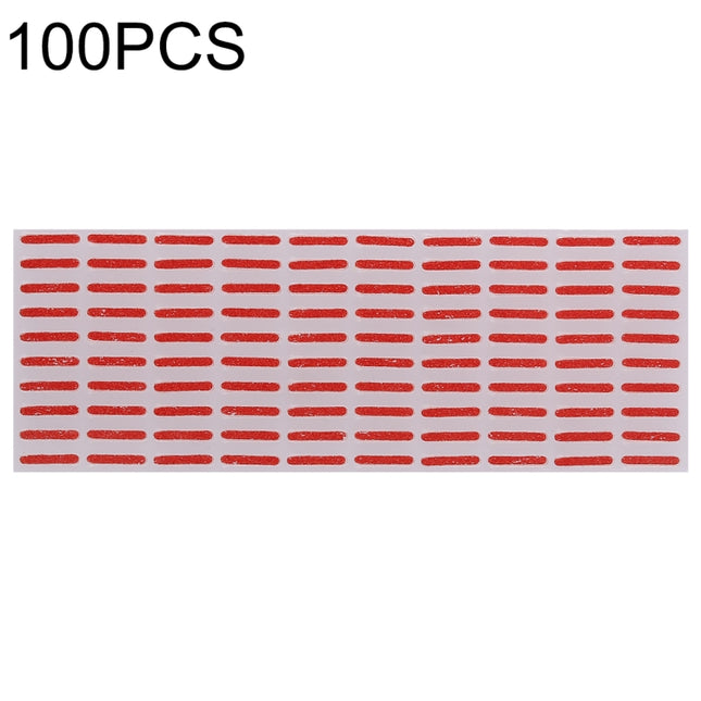 100 PCS Motherboard Water Damage Warranty Indicator Stickers for iPhone X, For iPhone X