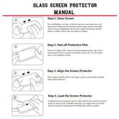 Für iPhone X, 10 Stück ENKAY 0,26 mm, Härte 9H, 2,5D, gebogene Displayfolie aus gehärtetem Glas, für X (0,26 mm)