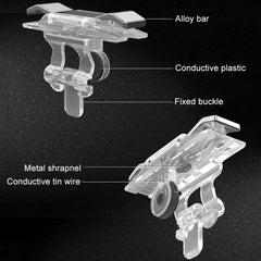 E9 Alloy Press Eat Chicken Mobile Phone Trigger Shooting Controller Button Handle, E9 Alloy