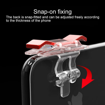 E9 Galvanik Design Drücken Eat Chicken Handy Trigger Shooting Controller Knopf Griff, E9 Galvanik