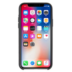 Für iPhone X / XS Pure Color Flüssigsilikon + PC Fallsichere Schutzhülle für die Rückseite, für X, X, iPhone X