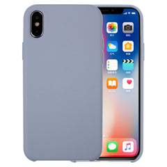 Für iPhone X / XS Pure Color Flüssigsilikon + PC Fallsichere Schutzhülle für die Rückseite, für X, X, iPhone X