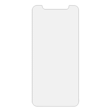 For iPhone X & XS 0.26mm 9H 3D Non-full Screen Highly Transparent Privacy Anti-glare Tempered Glass Film, For X & XS(Transparent)