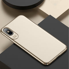 For iPhone X / XS USAMS Jay Series PC Oil Painting Surface Shockproof Protective Back Case