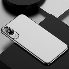 For iPhone X / XS USAMS Jay Series PC Oil Painting Surface Shockproof Protective Back Case