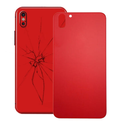 Glass Battery Back Cover for iPhone X, For iPhone X, Red