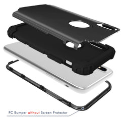 Für iPhone X / XS Diamond Series Galvanik PC + Silikon Schutzhülle, Für iPhone X, Für X