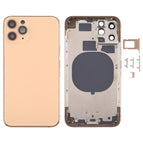 For iPhone 11 Pro (with Camera Lens) / Gold