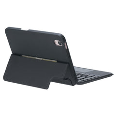 T06-AS For iPad mini6 / mini 7 Touch Backlight Split Type Bluetooth Keyboard Leather Case, T06-AS