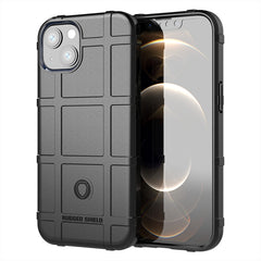 For iPhone 13 Rugged Shield Full Coverage Shockproof TPU Case, For iPhone 13