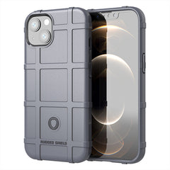 For iPhone 13 Rugged Shield Full Coverage Shockproof TPU Case, For iPhone 13