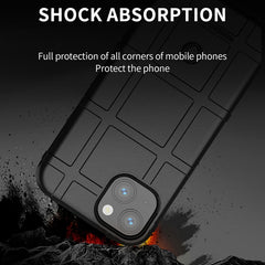 For iPhone 13 Rugged Shield Full Coverage Shockproof TPU Case, For iPhone 13