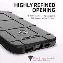 For iPhone 13 Rugged Shield Full Coverage Shockproof TPU Case, For iPhone 13