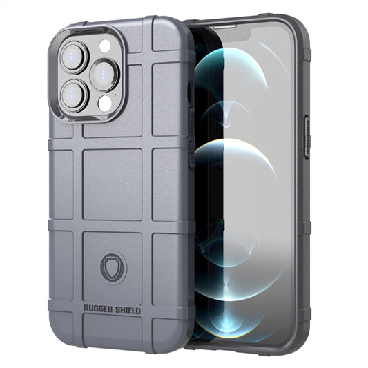 For iPhone 13 Pro Max Rugged Shield Full Coverage Shockproof TPU Case, For iPhone 13 Pro Max