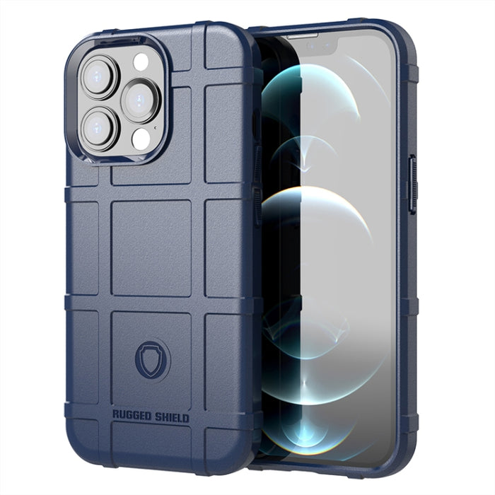 Para iPhone 13 Pro Max Rugged Shield Funda de TPU a prueba de golpes de cobertura total, para iPhone 13 Pro Max