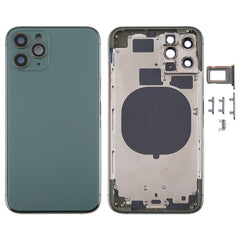 Back Housing Cover with SIM Card Tray & Side keys & Camera Lens for iPhone 11 Pro Max, For iPhone 11 Pro Max (with Camera Lens), For iPhone 11 Pro Max (Camera Lens)