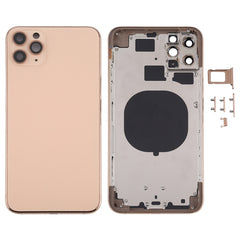 Back Housing Cover with SIM Card Tray & Side keys & Camera Lens for iPhone 11 Pro Max, For iPhone 11 Pro Max (with Camera Lens), For iPhone 11 Pro Max (Camera Lens)