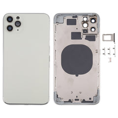 Back Housing Cover with SIM Card Tray & Side keys & Camera Lens for iPhone 11 Pro Max, For iPhone 11 Pro Max (with Camera Lens), For iPhone 11 Pro Max (Camera Lens)