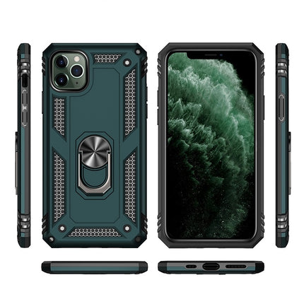 Armor Stoßfeste TPU + PC-Schutzhülle für iPhone 11 Pro Max, mit 360-Grad-Drehhalterung, für iPhone 11 Pro Max