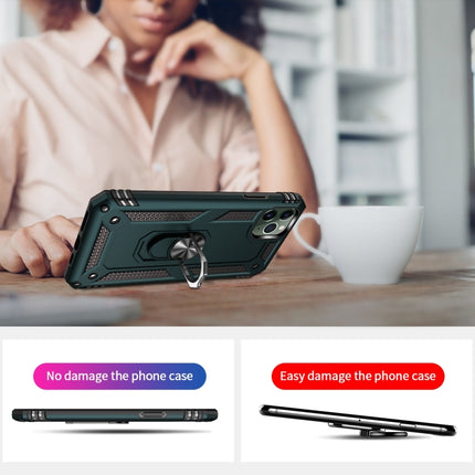 Armor Stoßfeste TPU + PC-Schutzhülle für iPhone 11 Pro Max, mit 360-Grad-Drehhalterung, für iPhone 11 Pro Max