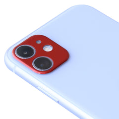 For iPhone 11 Aluminum Alloy Camera Lens Protector, For iPhone 11 (Black), For iPhone 11, For iPhone 11 (Blue), For iPhone 11 (Red), For iPhone 11 (Rose Gold), For iPhone 11 (Silver)