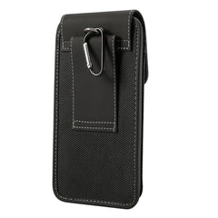 Estuche universal de tela Oxford para colgar en la cintura para teléfonos móviles de 5,7 a 6,3 pulgadas, con mosquetón, 6,3 pulgadas