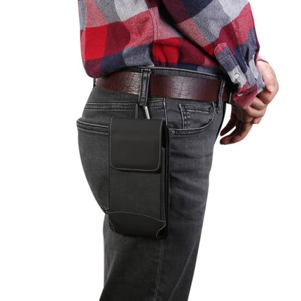 Universal-Hängetasche aus Oxford-Stoff für 5,7-6,3-Zoll-Mobiltelefone, mit Karabiner, 6,3 Zoll