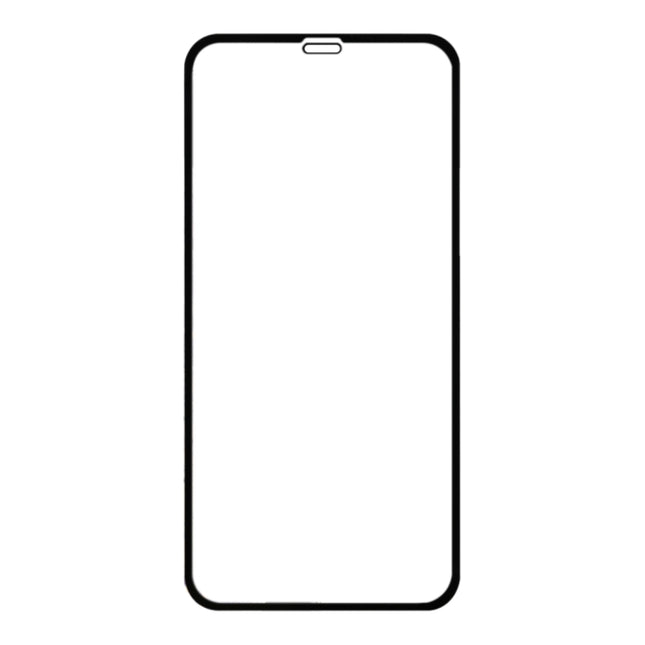 For iPhone XS Max 9H 2.5D Ultrathin Silk-screen Carbon Fiber Full Screen Protector Film, For iPhone XS Max Black 2.5D, For iPhone XS Max White