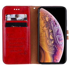 For iPhone XS Max Business Style Oil Wax Texture Horizontal Flip Leather Case with Holder & Card Slots & Wallet, For iPhone XS Max