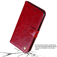 For iPhone XS Max Business Style Oil Wax Texture Horizontal Flip Leather Case with Holder & Card Slots & Wallet, For iPhone XS Max