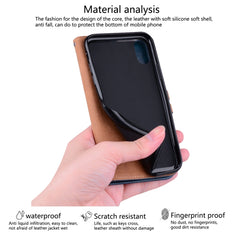 For iPhone XS Max Business Style Oil Wax Texture Horizontal Flip Leather Case with Holder & Card Slots & Wallet, For iPhone XS Max